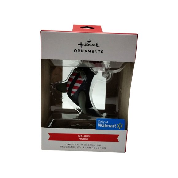 Hallmark Walrus Holiday Christmas Tree Ornament New Walmart Exclusive - Picture 3 of 8